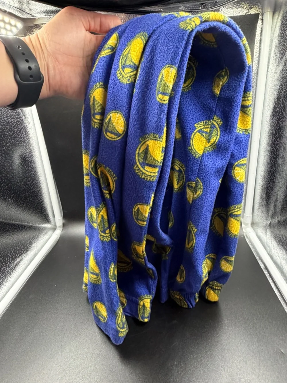 Official NBA Golden State Warriors Youth (Med-8) Long Sleeve Pajama Set